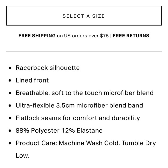 Psd sports bra size large - Picture 6 of 6